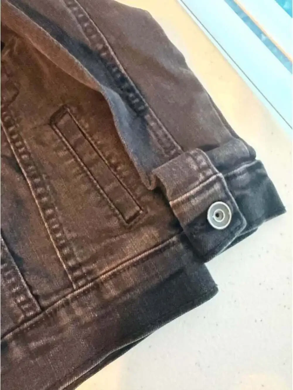 The Children's Place Hooded Denim Jacket Size 2T